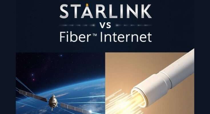Starlink vs Fiber Internet