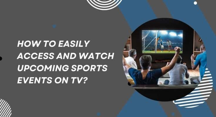 Upcoming Sports Events